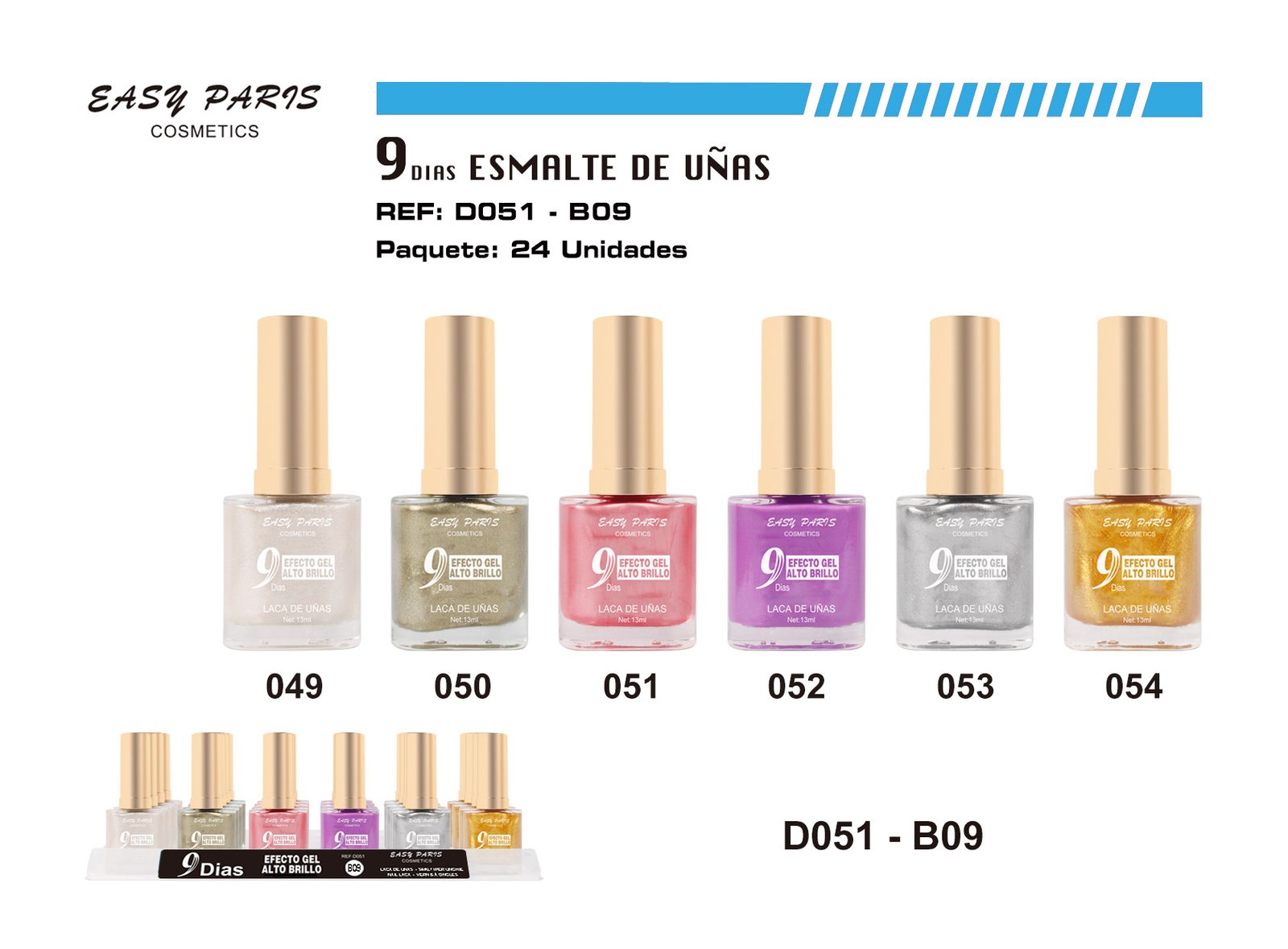 LACA DE UÑAS 9 DIAS