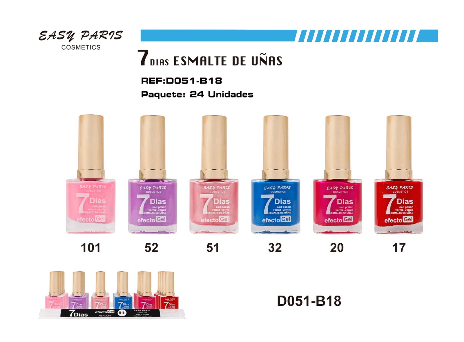 LACA DE UÑAS 9 DIAS