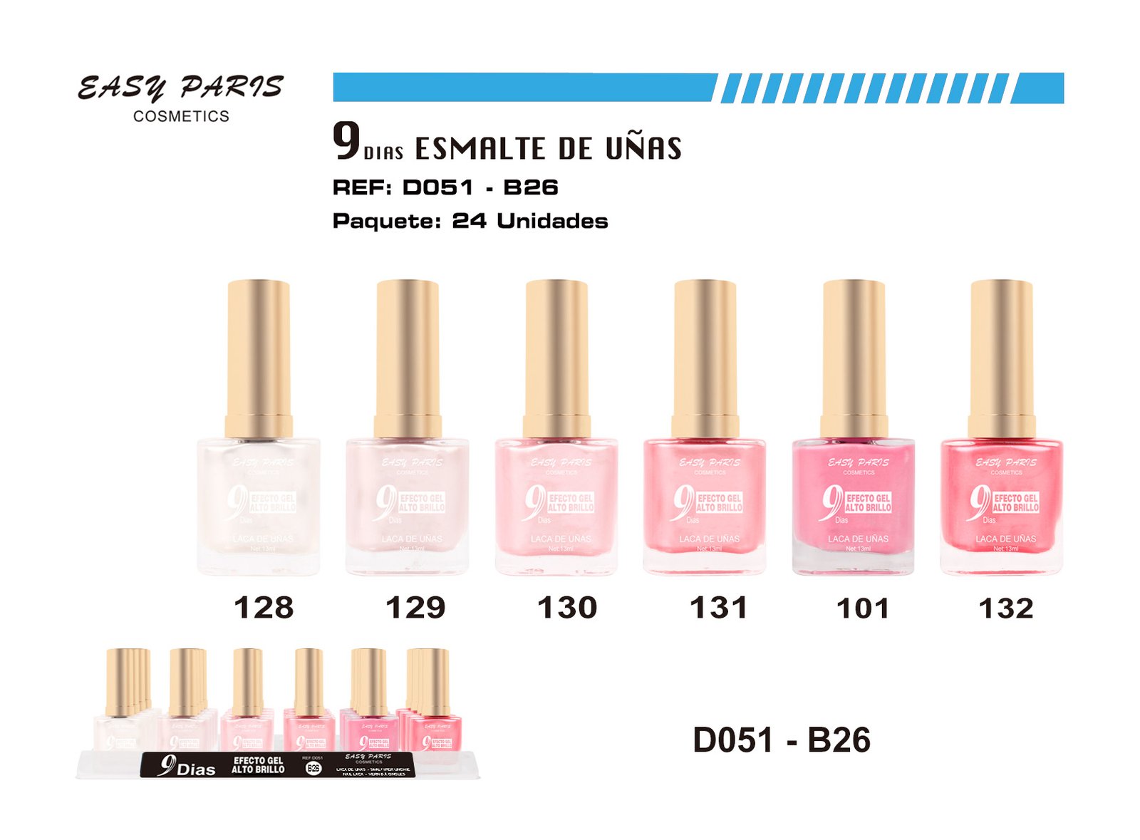 LACA DE UÑAS 9 DIAS