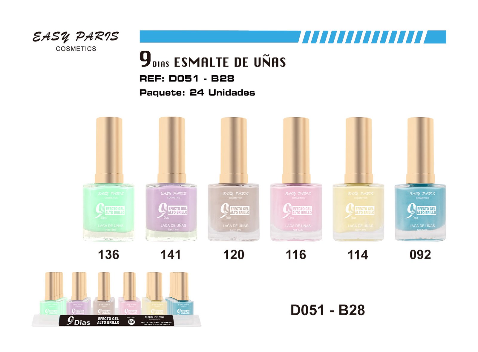 LACA DE UÑAS 9 DIAS