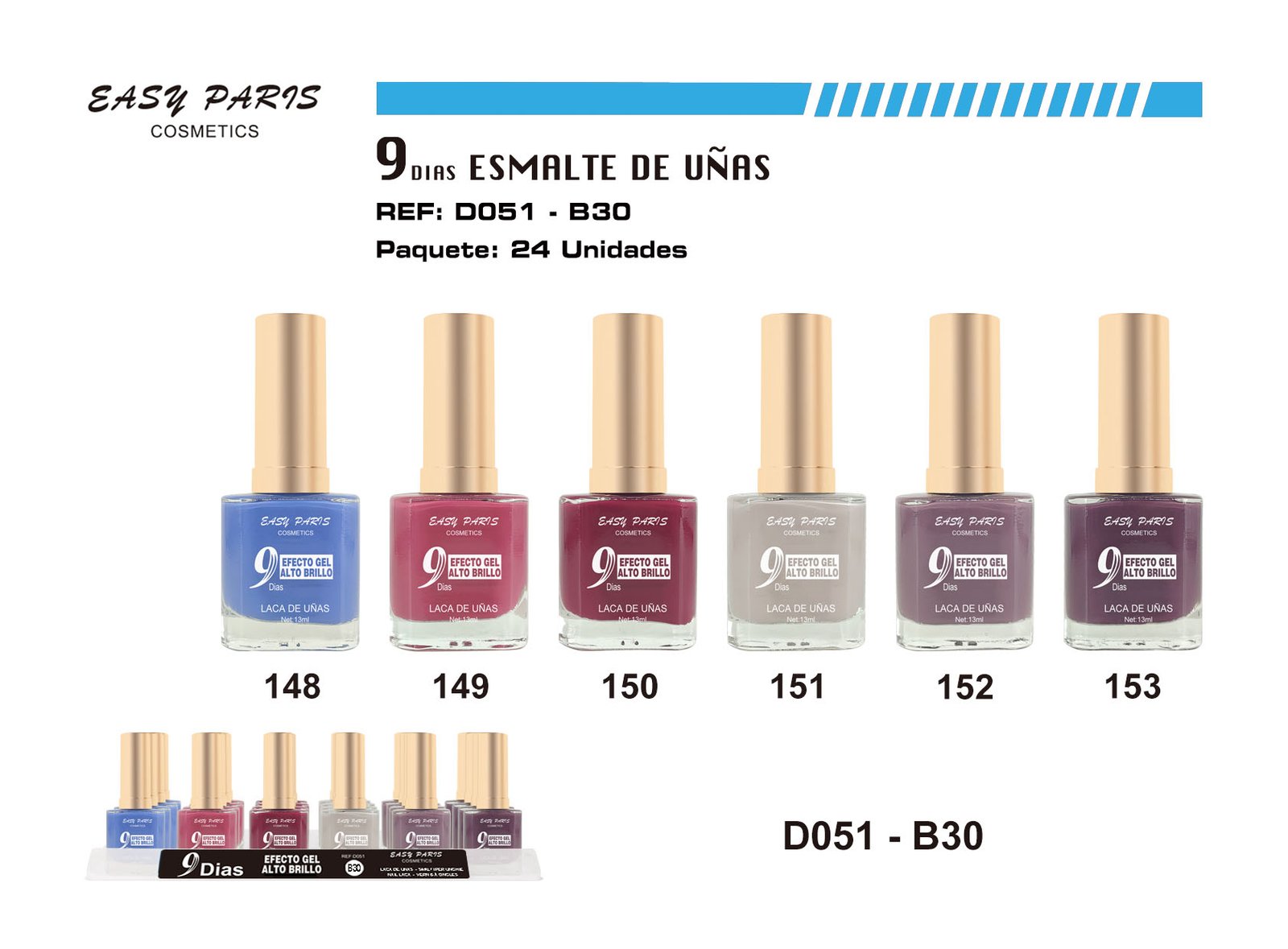 LACA DE UÑAS 9 DIAS