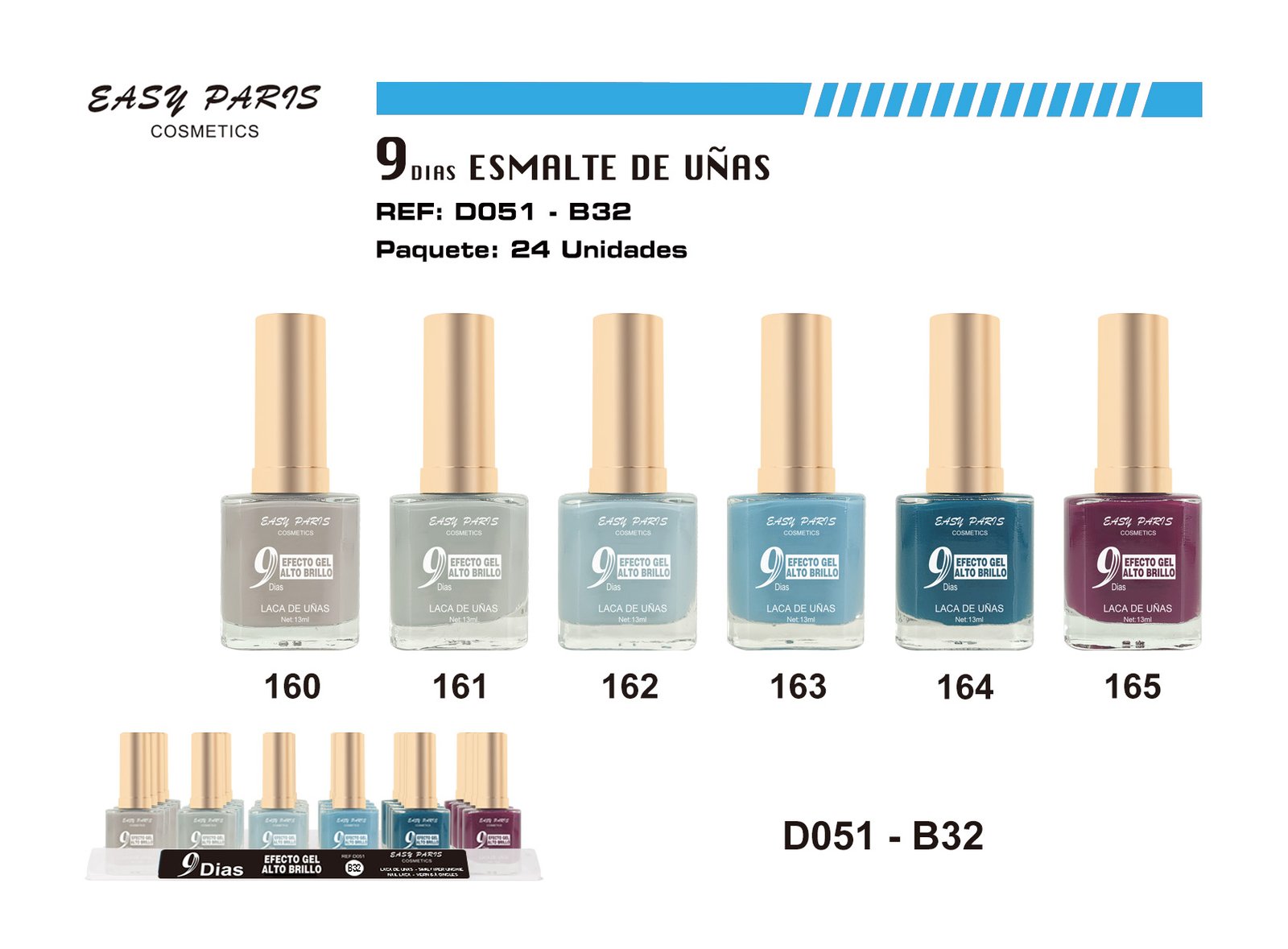 LACA DE UÑAS 9 DIAS