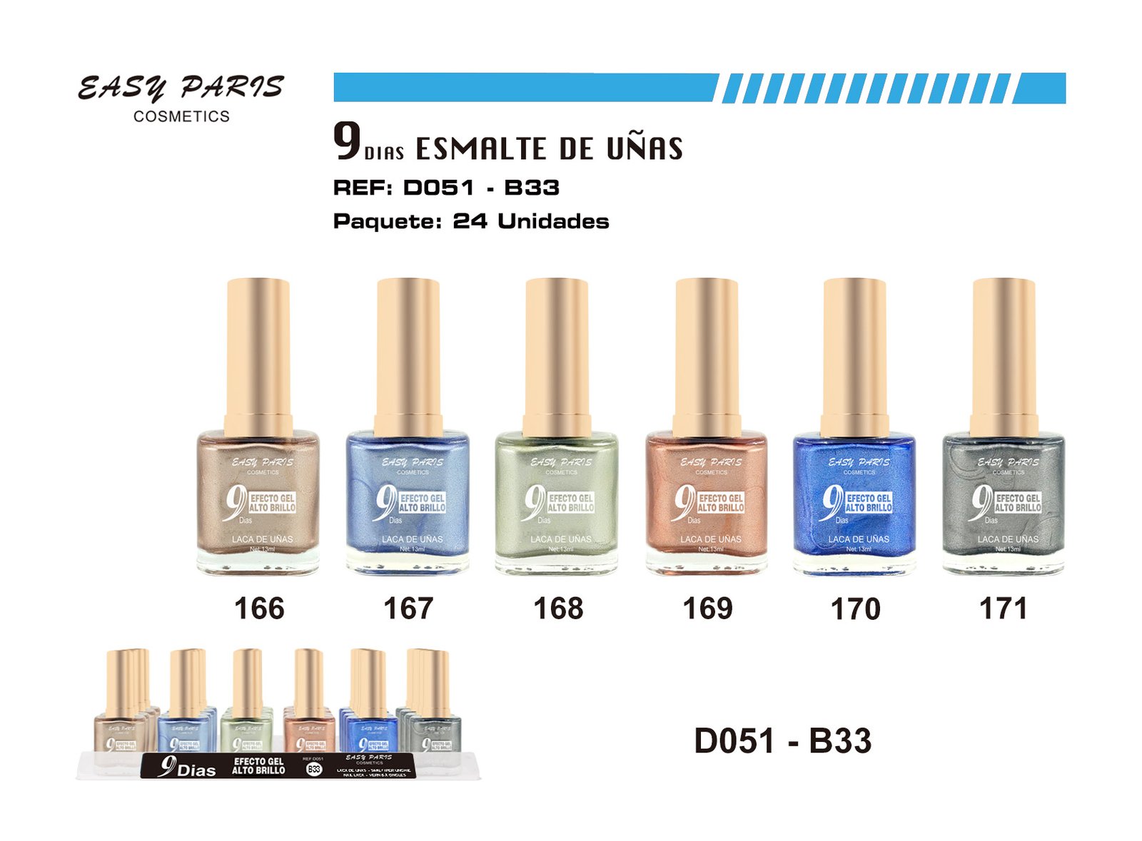 LACA DE UÑAS 9 DIAS