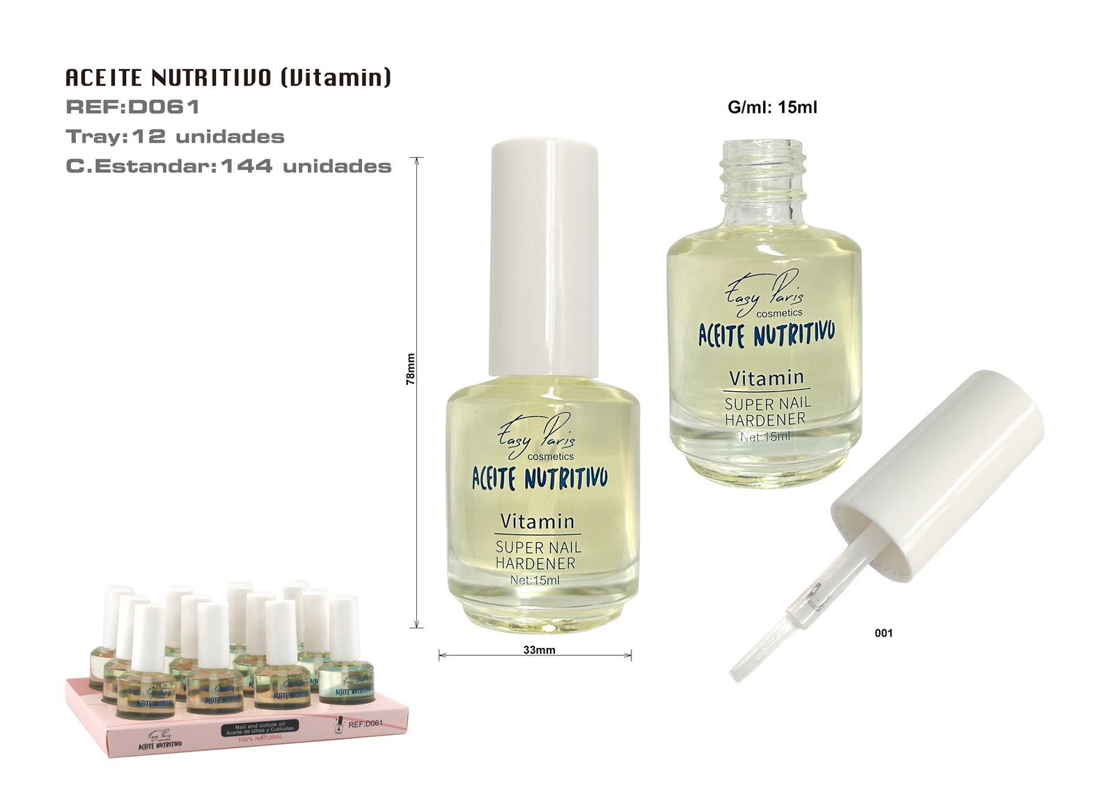 ACEITE UÑAS/CUTICULA