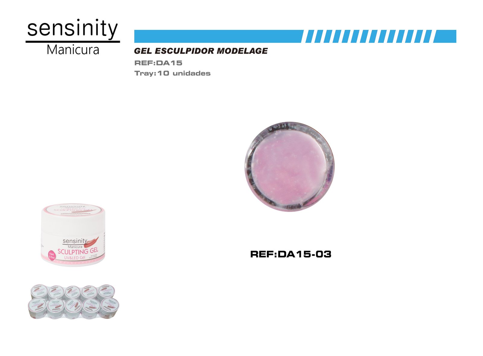 SENSINITY GEL SCULPTING COLOR NATURAL UV/LED 15ML