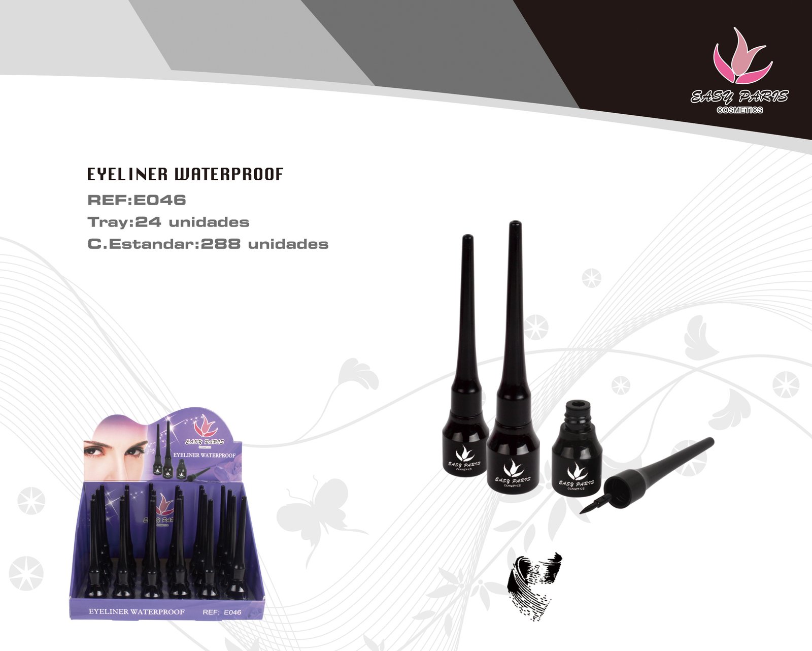 EYELINER WATERPROOF NEGRO