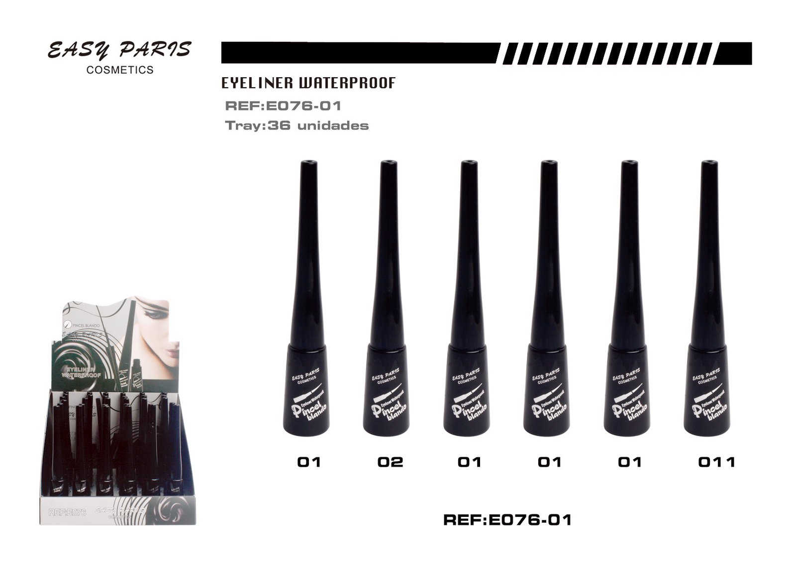 EYELINER P/BLANDO EASY PARIS