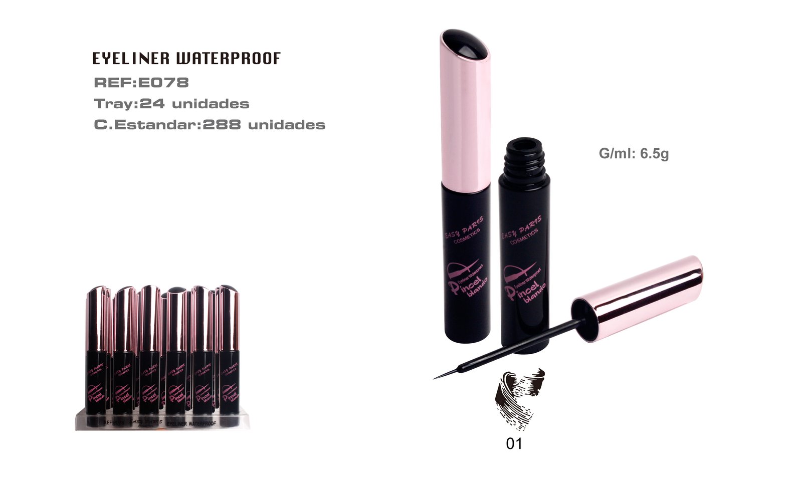 NO VENDER EYELINER NGR PINCEL BLANDO