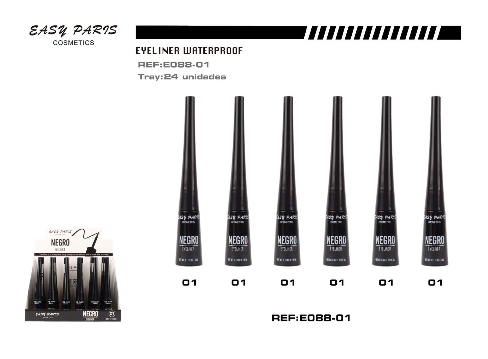 EYELINER WATERPROOF PINCEL NORMAL