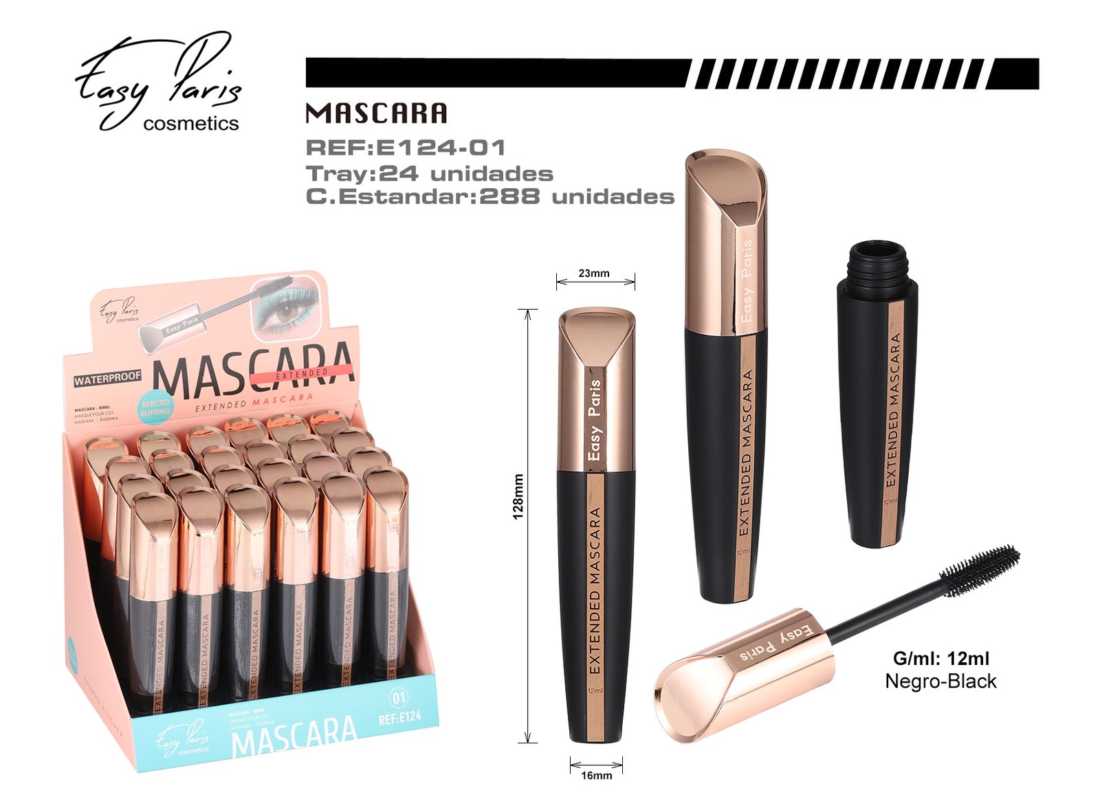 MASCARA DE PESTAÑAS EXTENDED