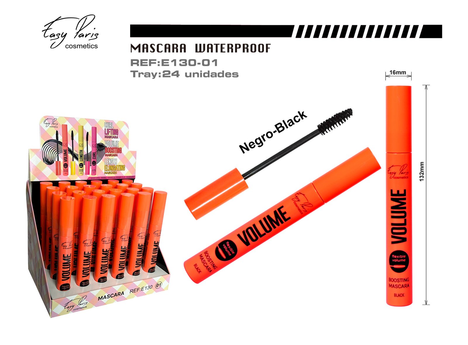 MASCARA FLEXIBLE VOLUME