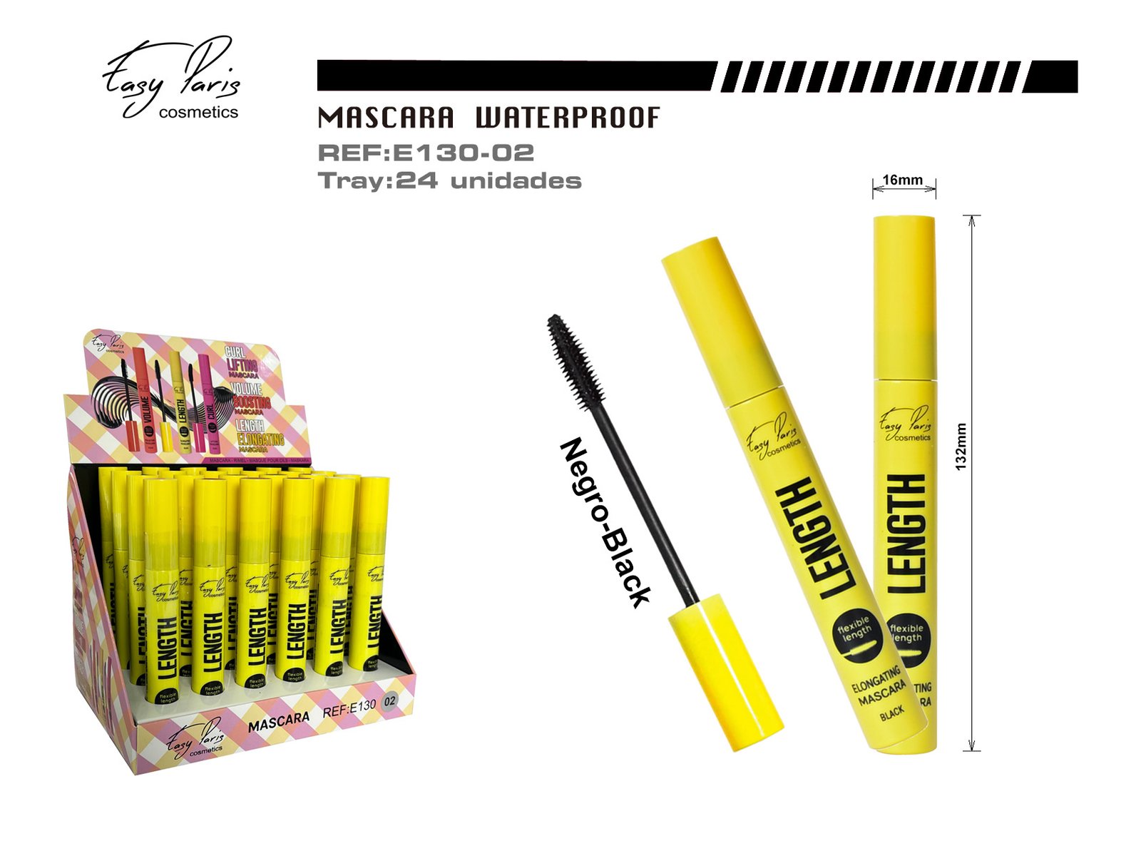 MASCARA FLEXIBLE LENGTH