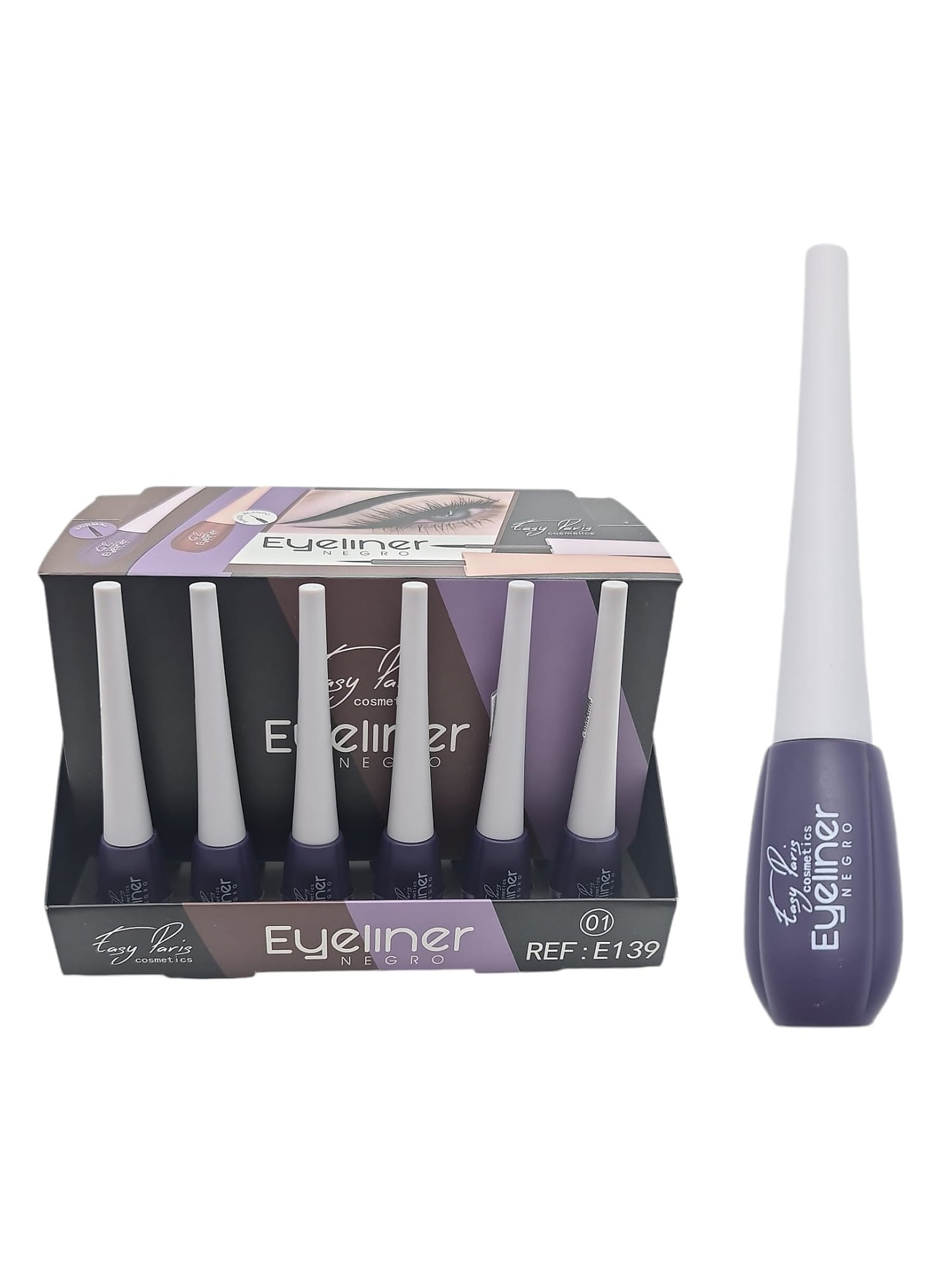 EYELINER LIQ.NEGRO PINCEL BLAND.24/U