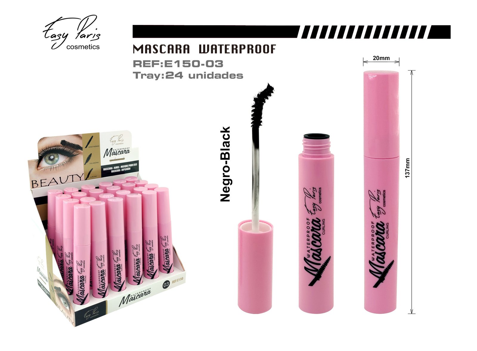 MASCARA CURLING NEG.24/U