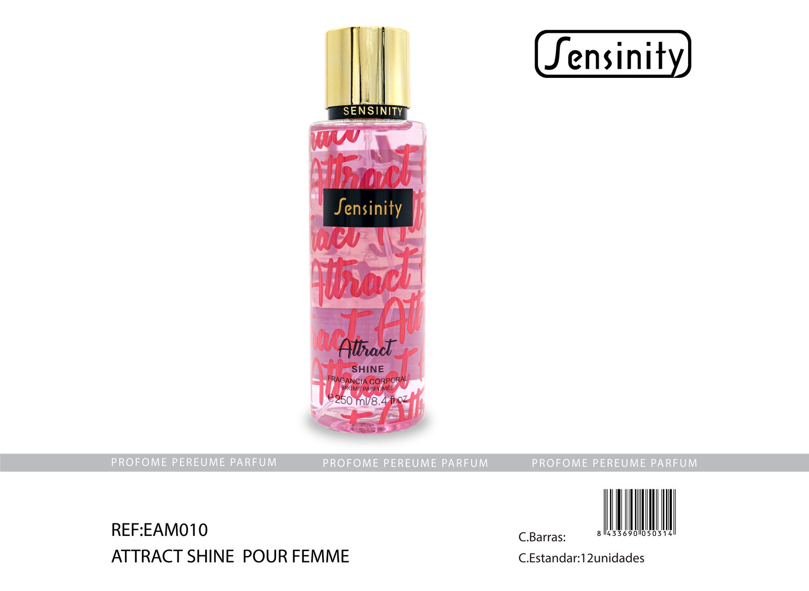 ATTRACT CORPORAL 250ML