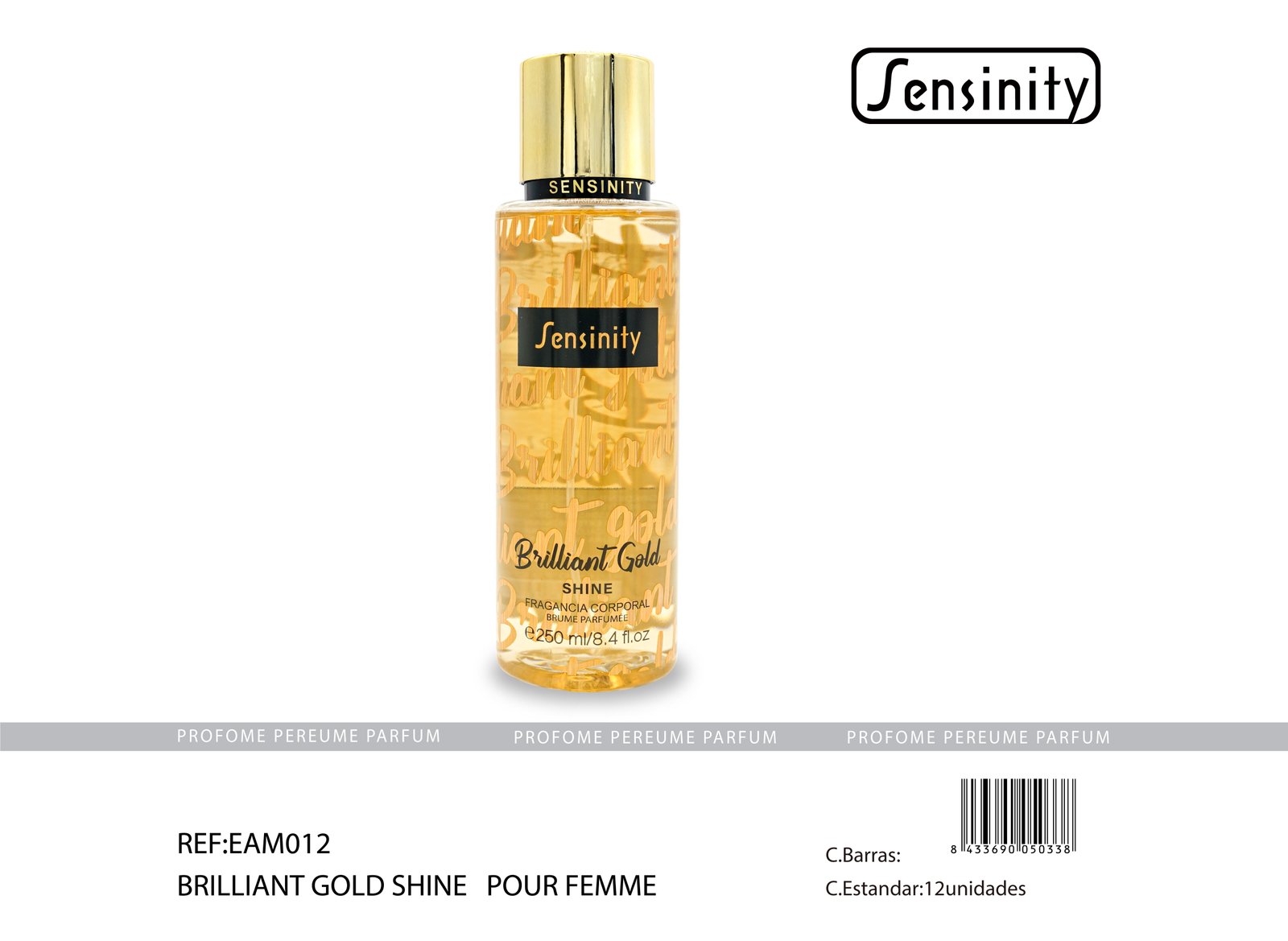 BRILLANTE GOLD CORPORAL 250ML