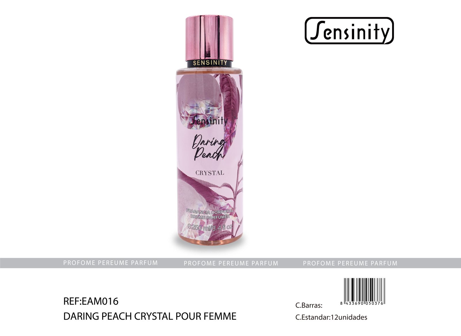 DARLING PEACH CRYSTAL CORPORAL 250ML