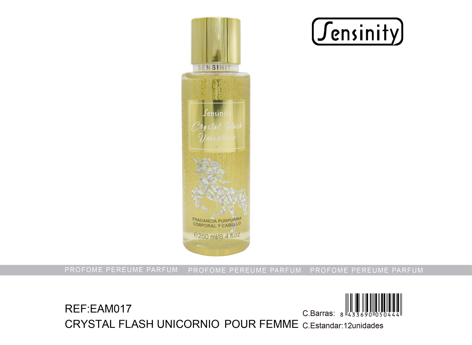 CRYSTAL FLASH UNICORNIO BODY Y HAIR