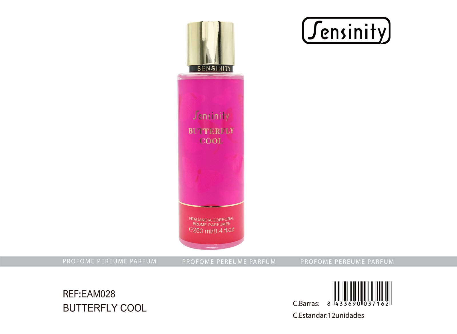 BUTTERFLY COOL BRUME 250ML