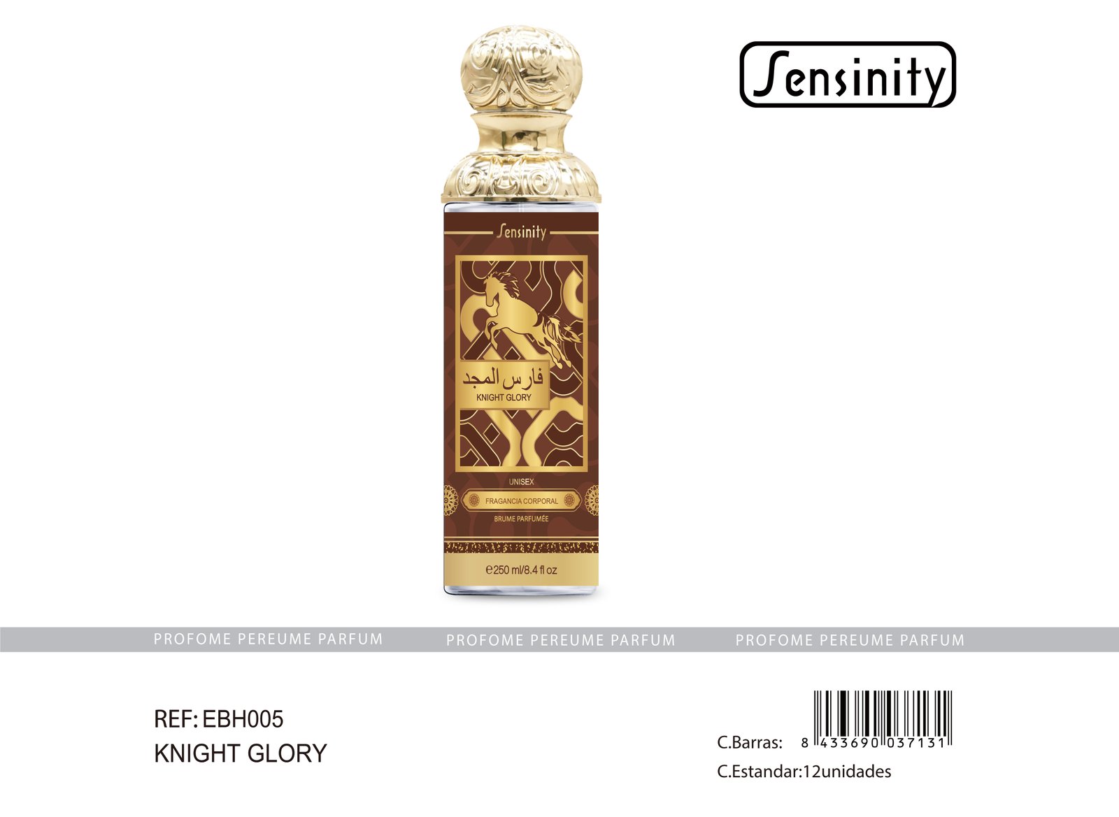 KNIGHT GLORY UNISEX M.BRUME HOMME