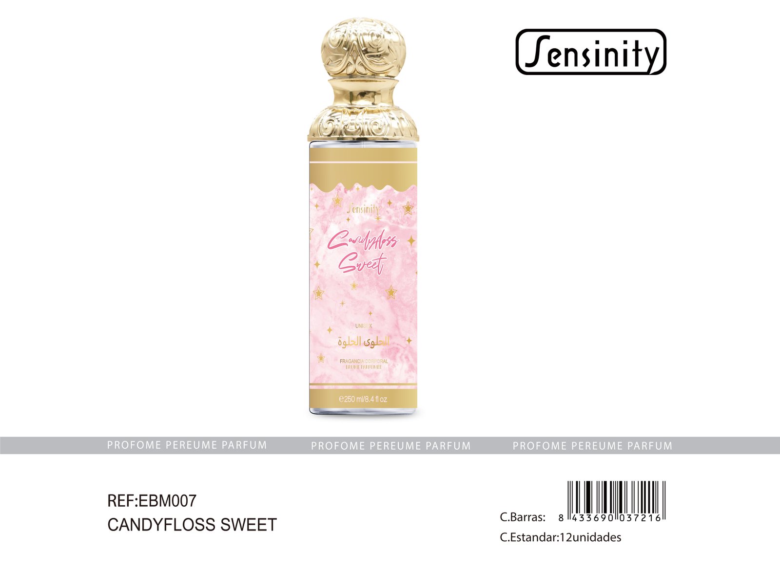 CANDYFLOSS SWEET UNISEX BRUME FEMME