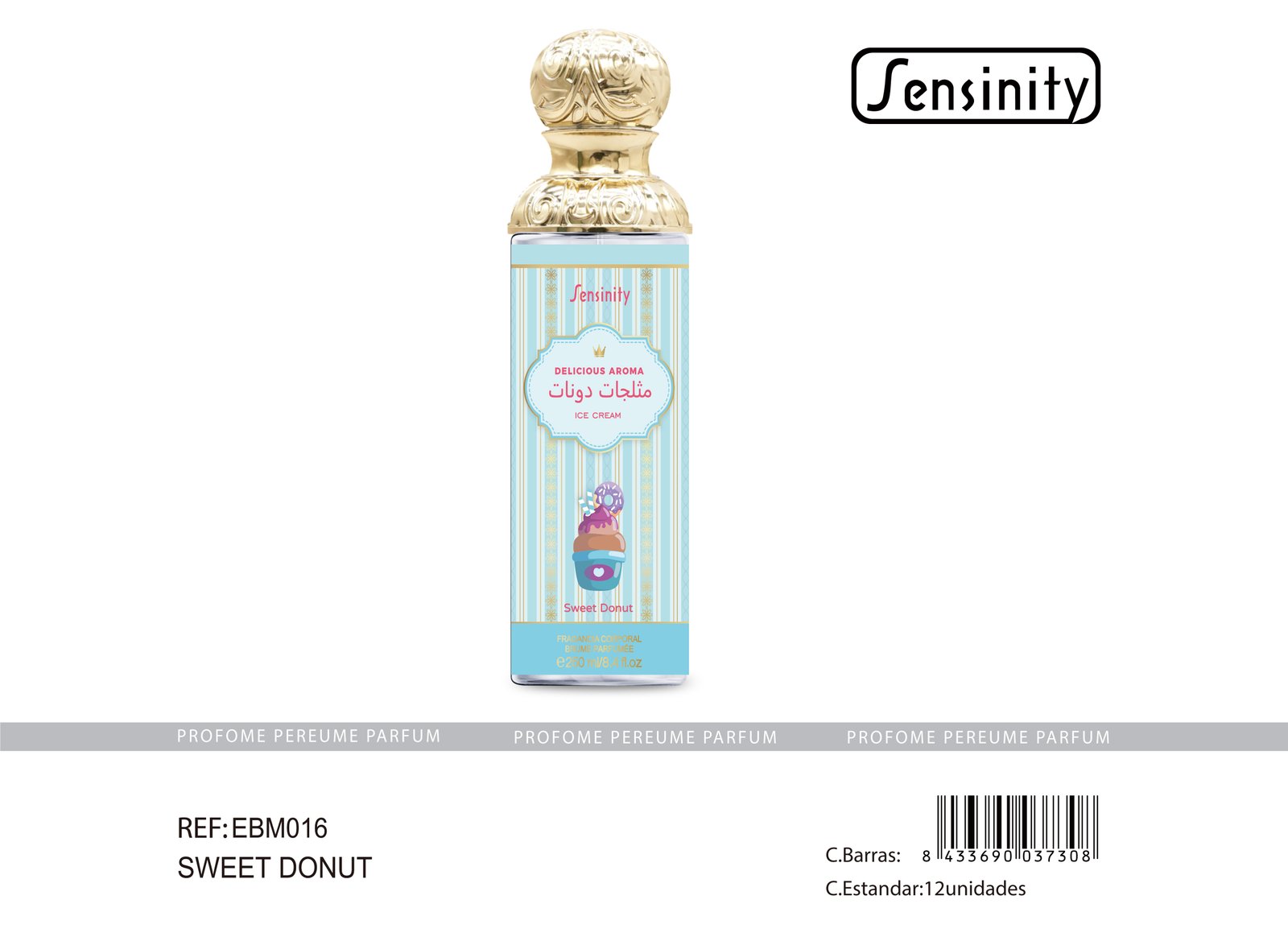 ICE CREAM SWEET DONUT BRUME