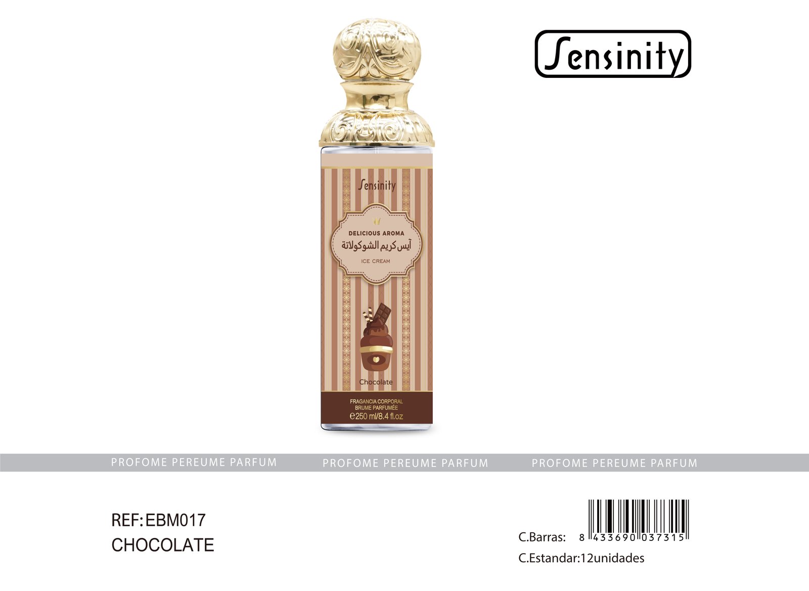 ICE CREAM CHOCOLATE BRUME