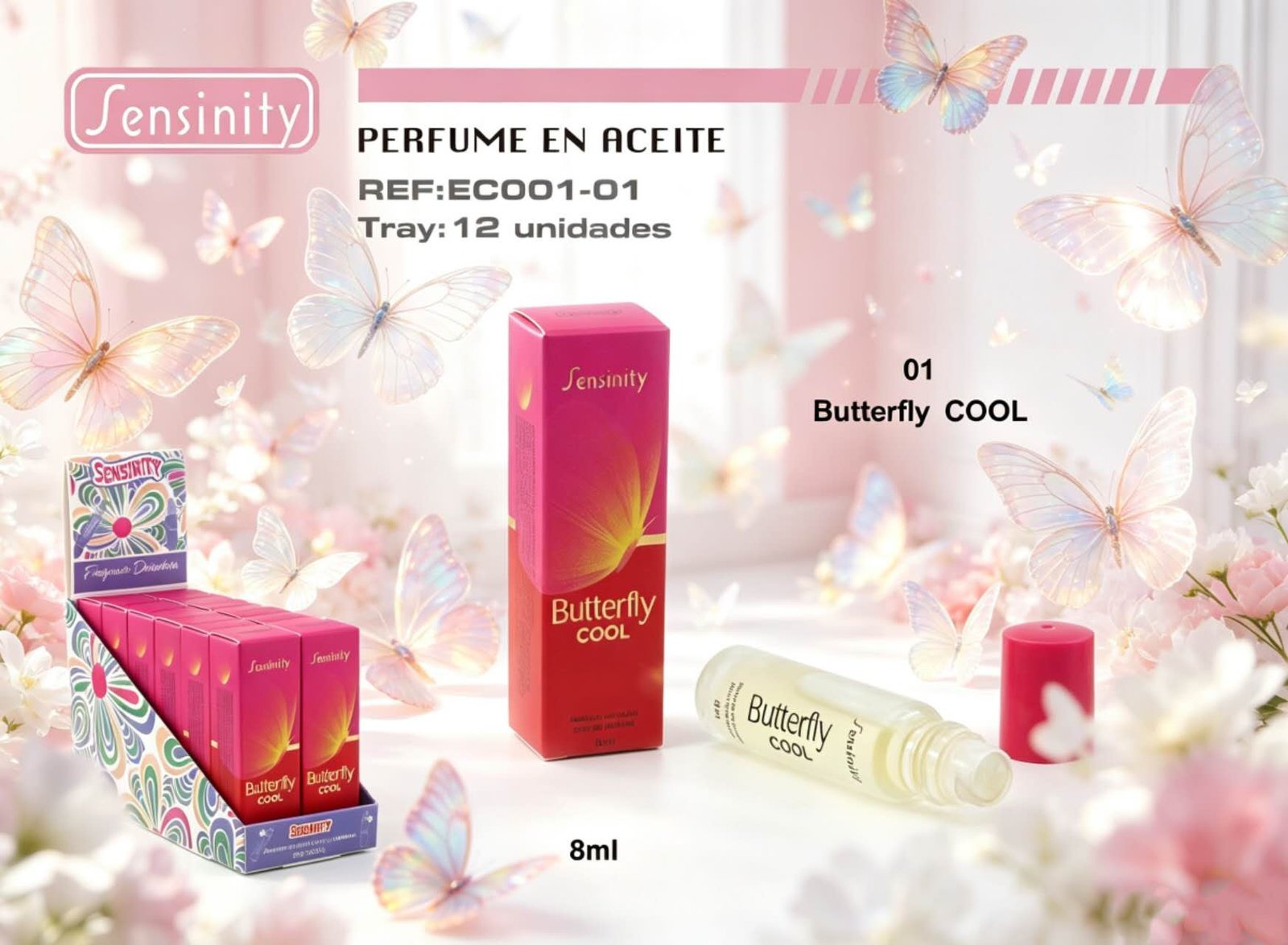 BUTTELFLY COOL PURE OIL PERFUME