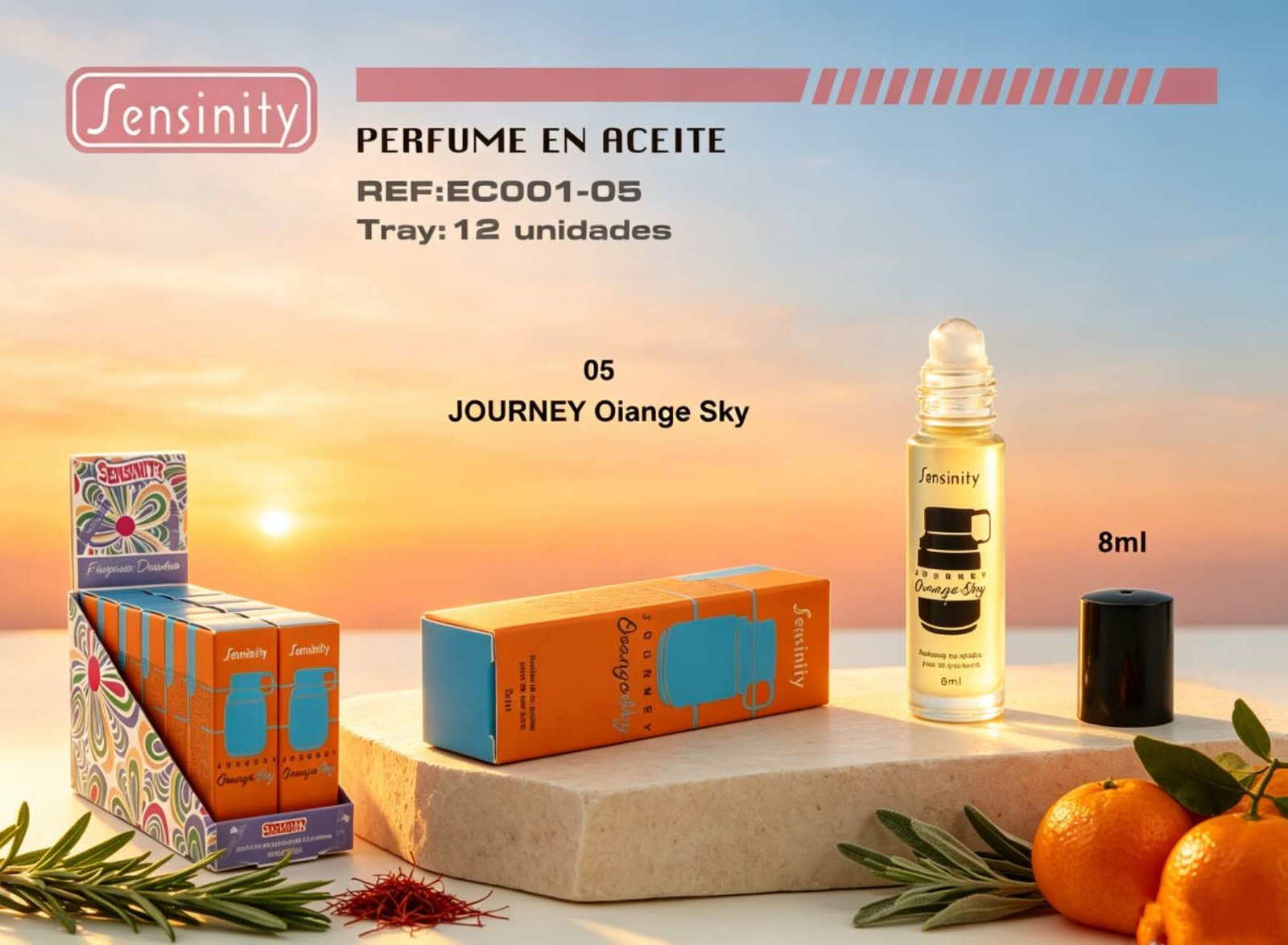 JOURNEY OIANGE SKY PURE OIL PERFUME