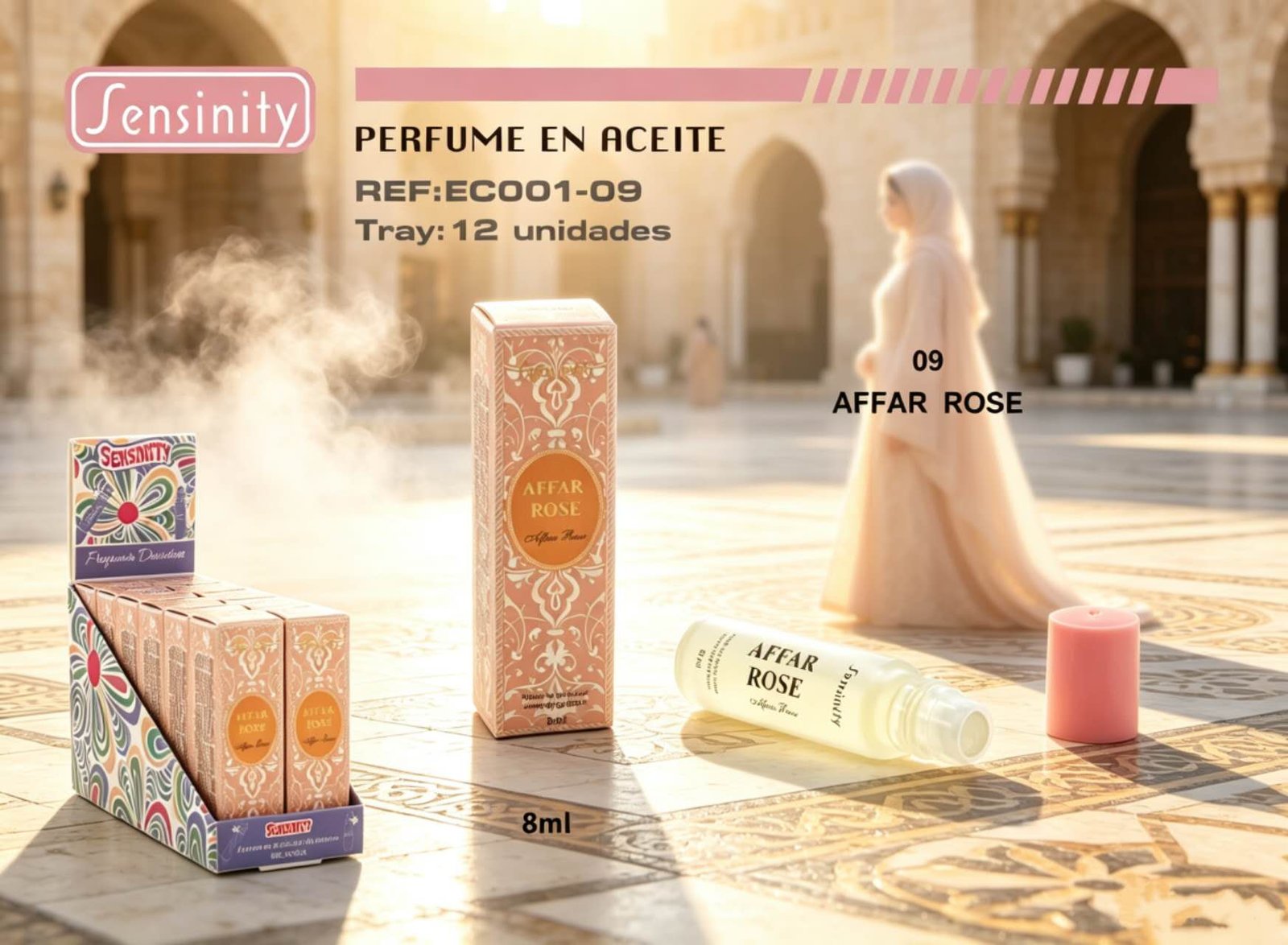 AFFAR ROSE PURE OIL PERFUME