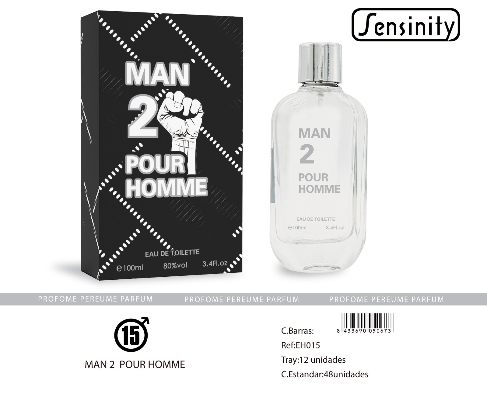 MAN 2 POUR HOMME