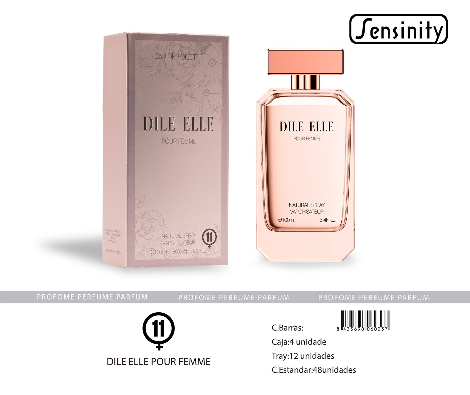 DILE ELLE POUR FEMME EAU TOILLET