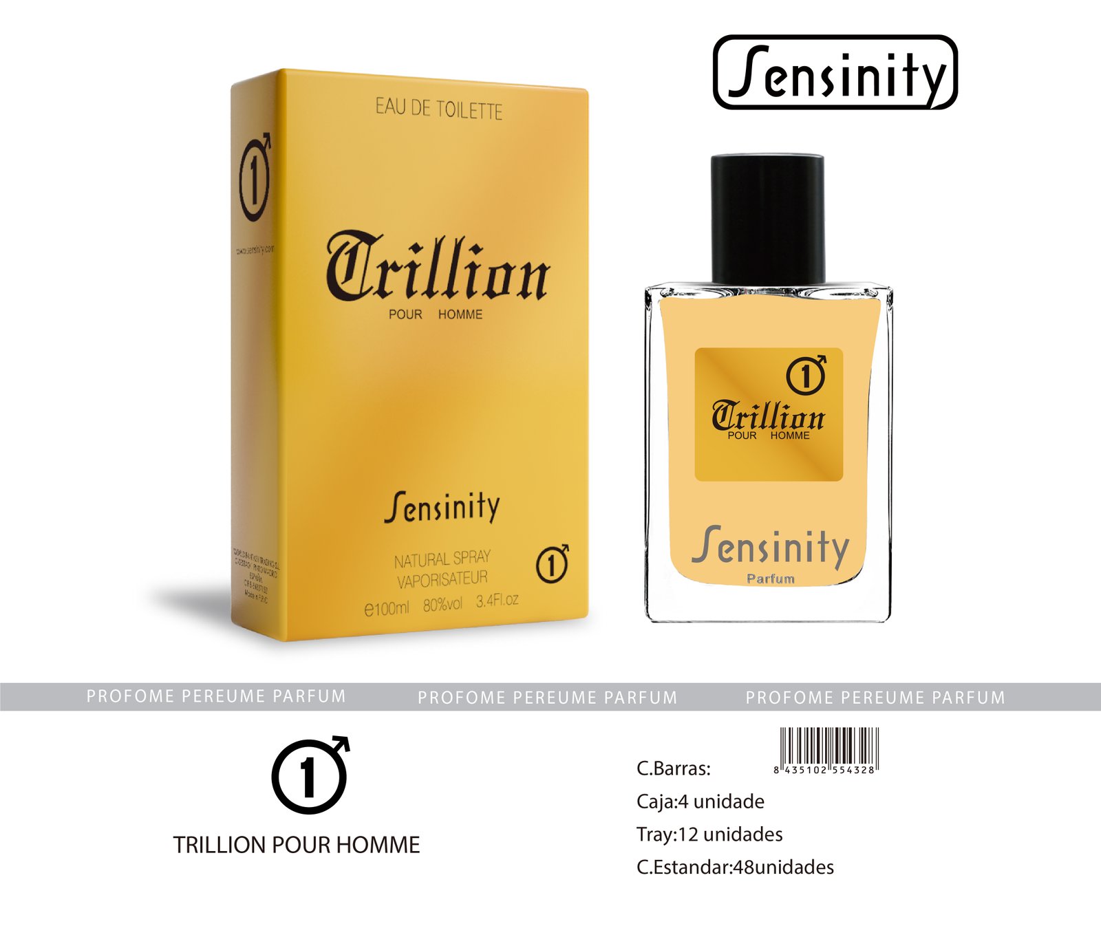 TRILLION POUR HOMME SENSINITY