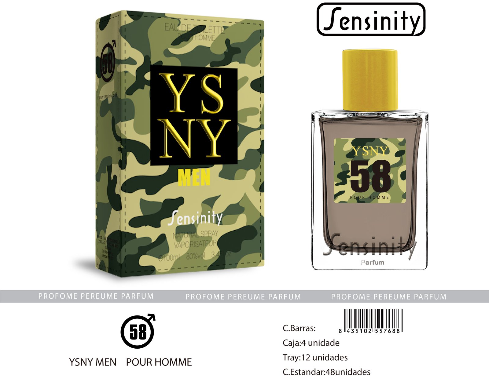 CH MEN AFRICA POUR HOMME SENSINITY