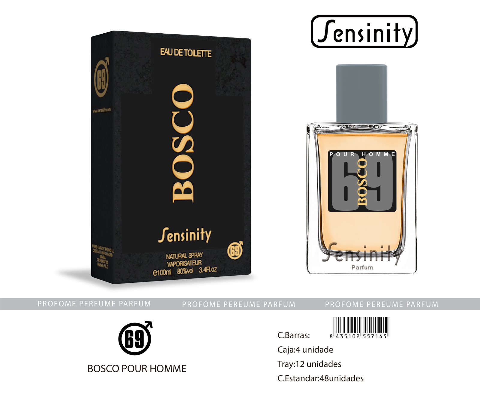 BOCCO 69 POUR HOMME SENSINITY