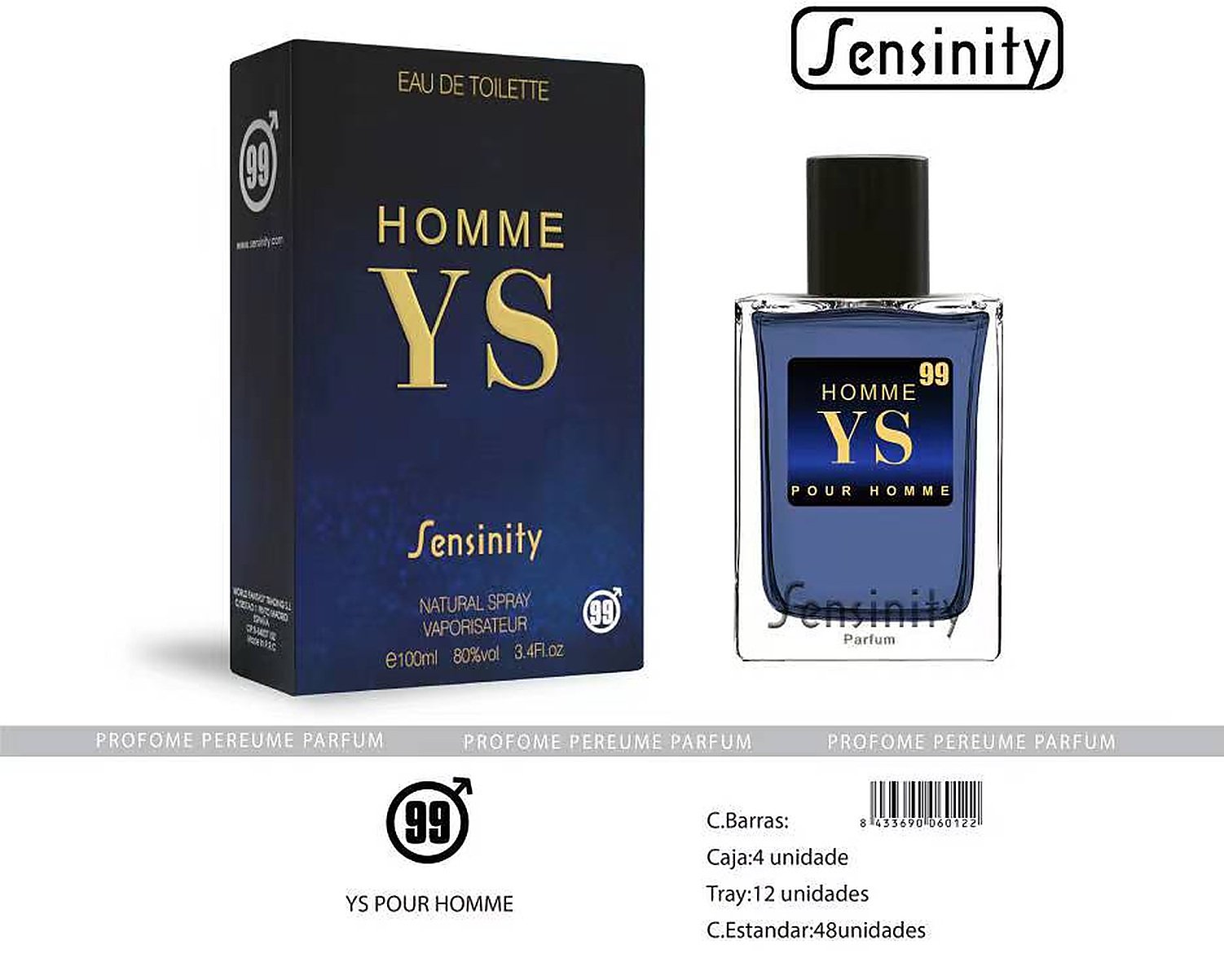 YS POUR HOMME SENSINITY
