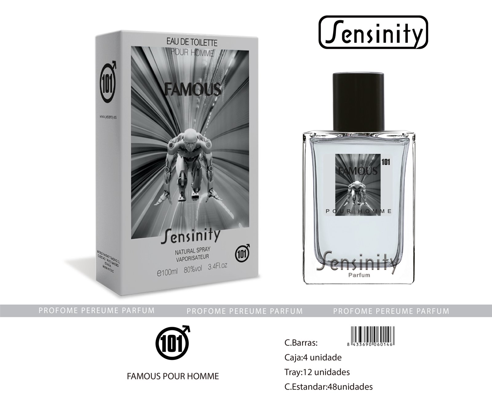 FAMOUS POUR HOMME SENSINITY