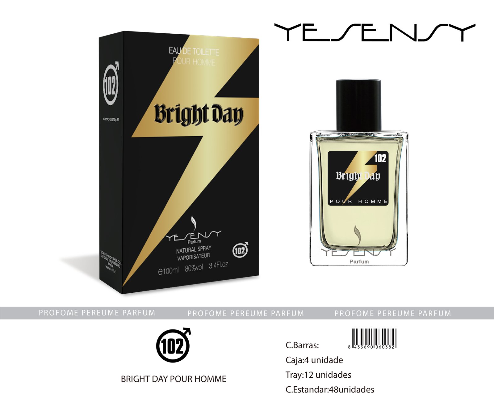 BRIGHT DAY POUR HOMME SENSINITY