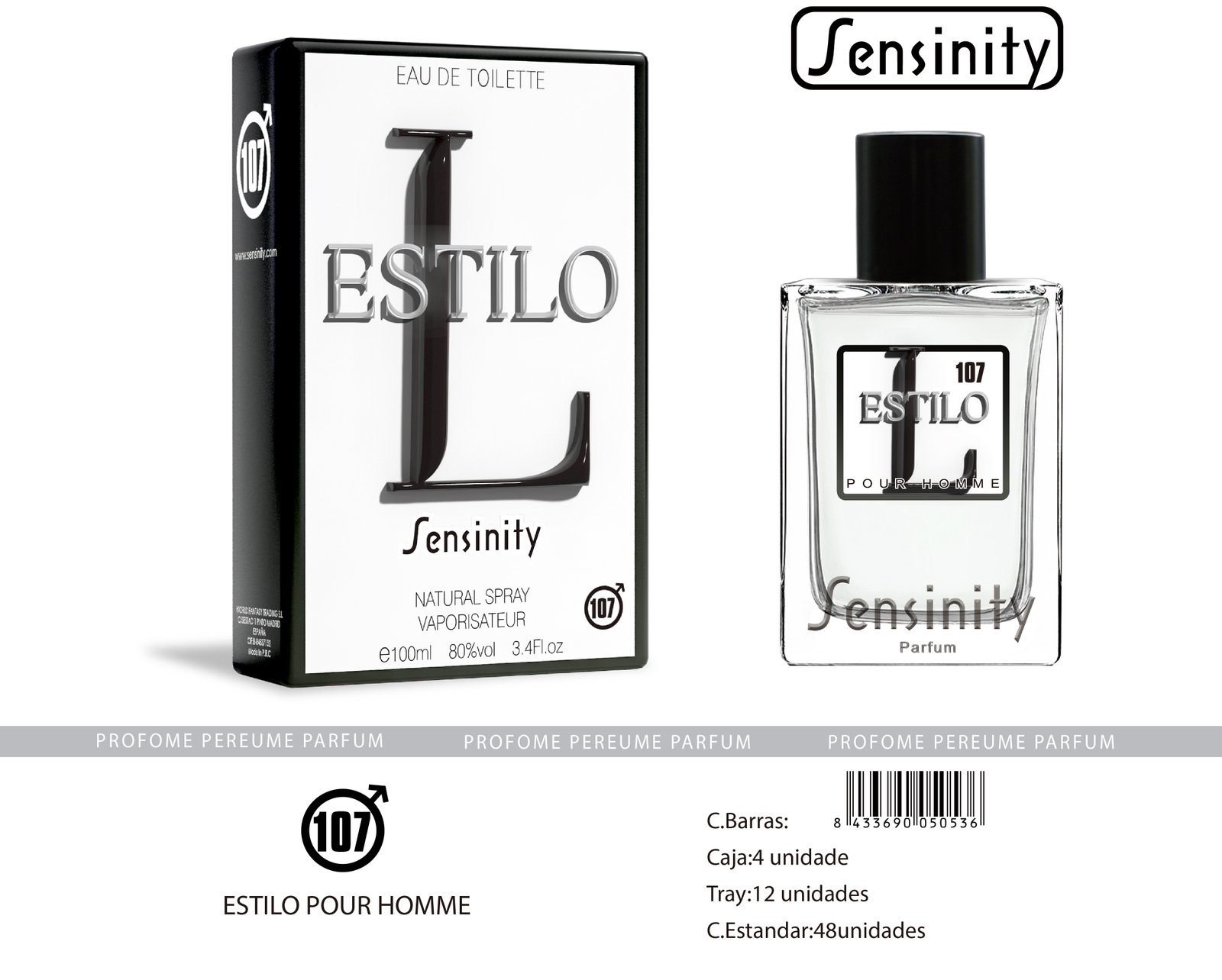 ESTILO POUR HOMME SENSINITY