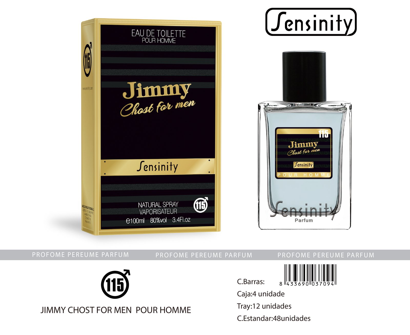 JIMMY CHAST POUR HOMME