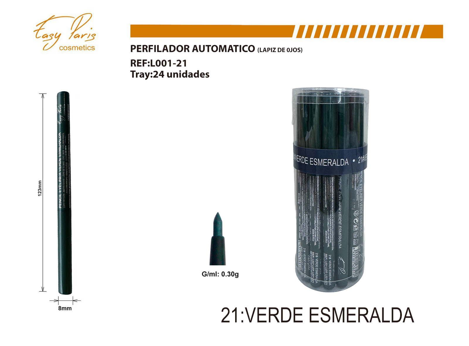PERFILADOR DE OJOS AUTOMATIC VERDE