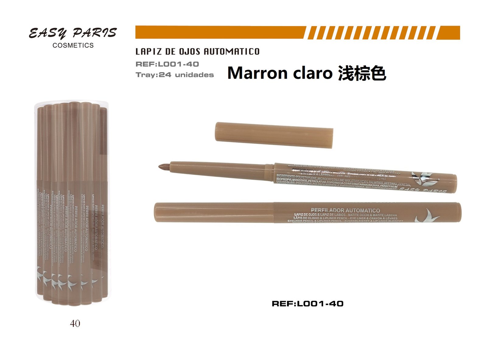 PERFILADOR AUTOMATIC MARRON CLARO