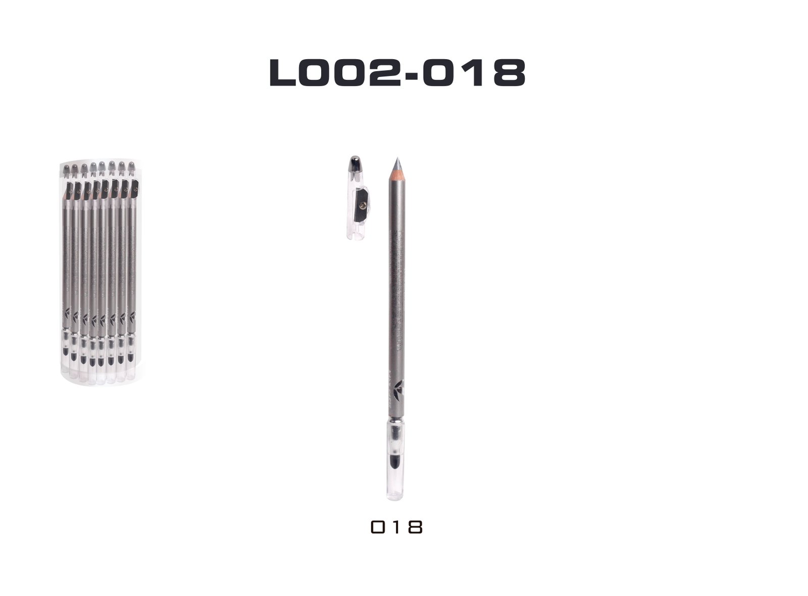 LAPIZ DE OJOS GRIS PLATA