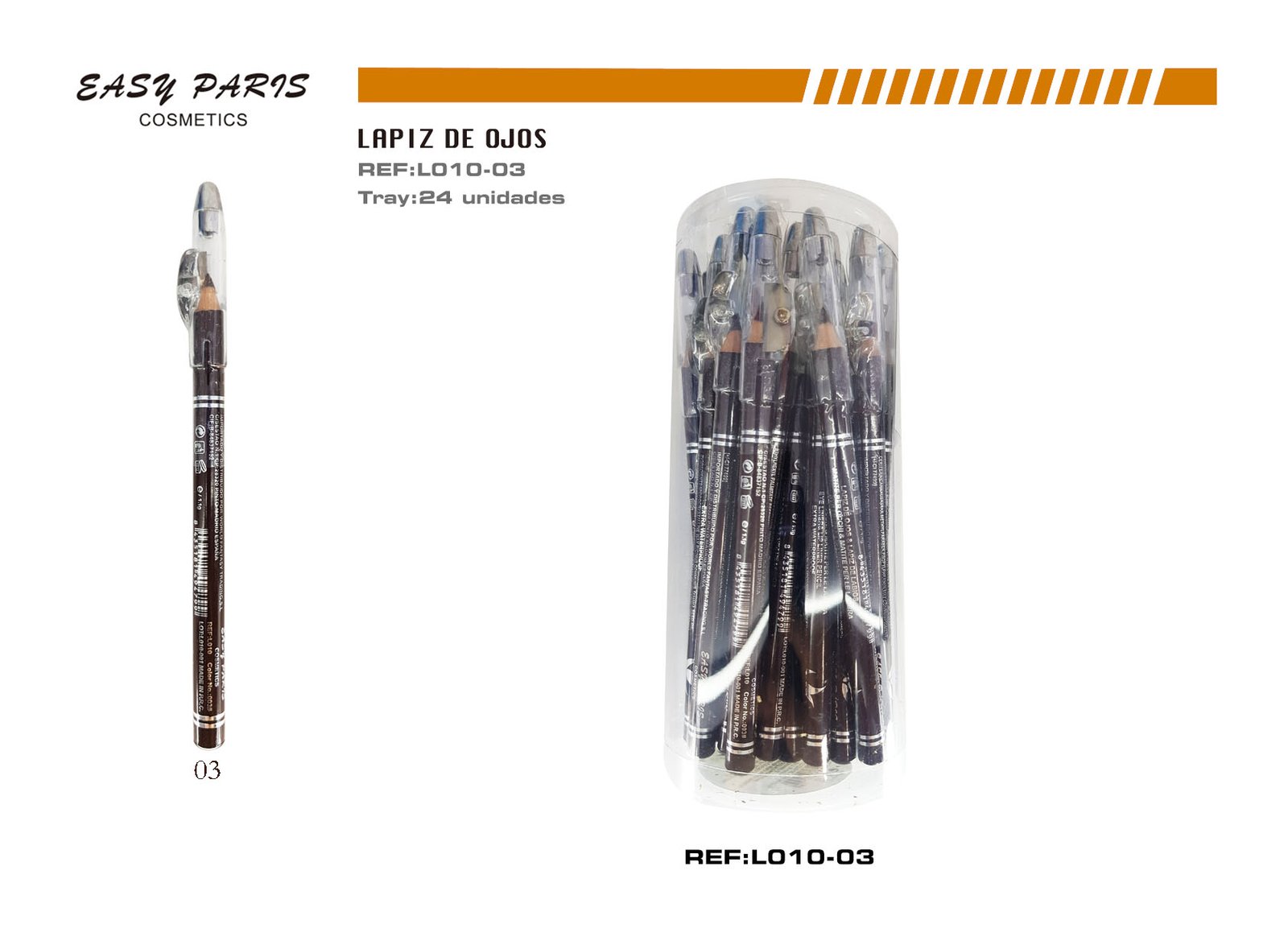 LAPIZ MADERA MARRON CHOCOLATE