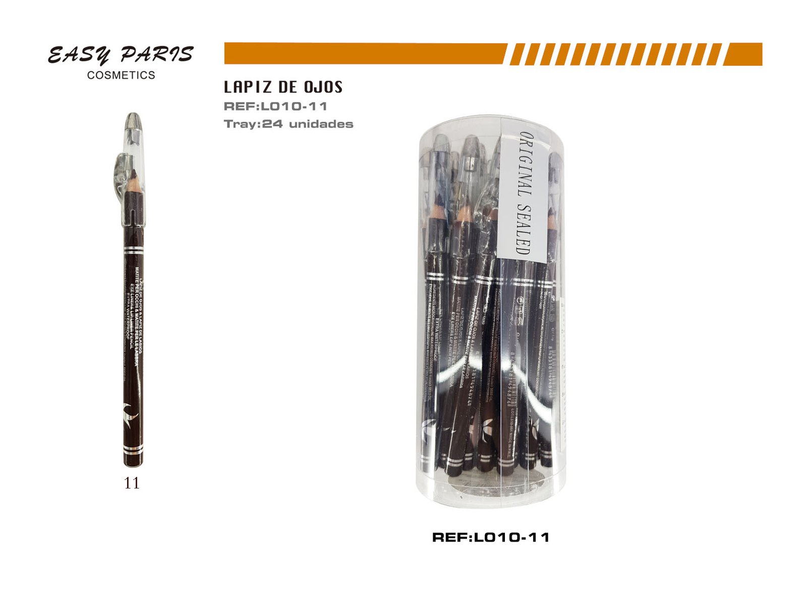 LAPIZ MADERA C/SACAPUNTA EASY PARIS 288/