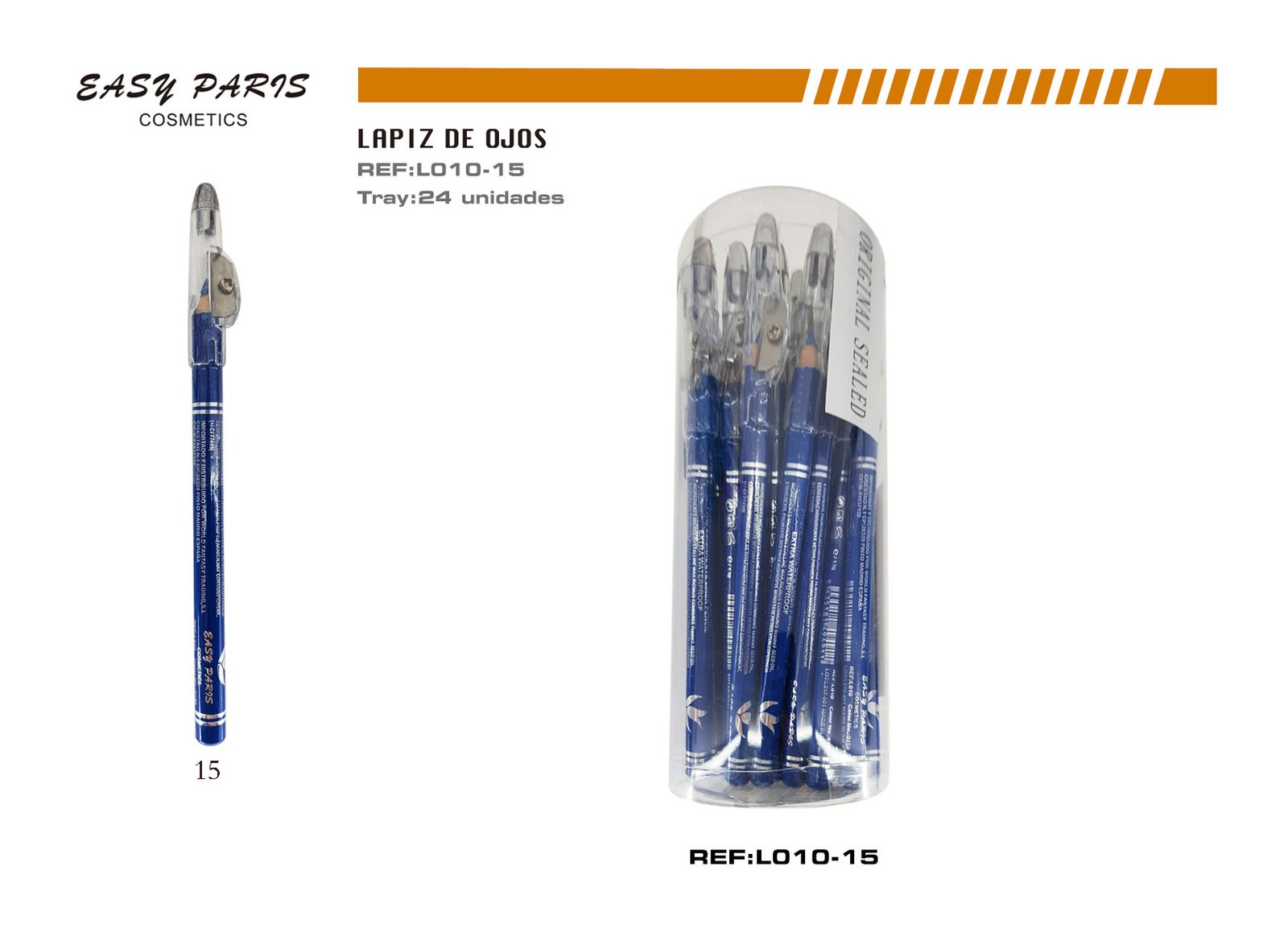 LAPIZ MADERA C/SACAPUNTA EASY PARIS 288/