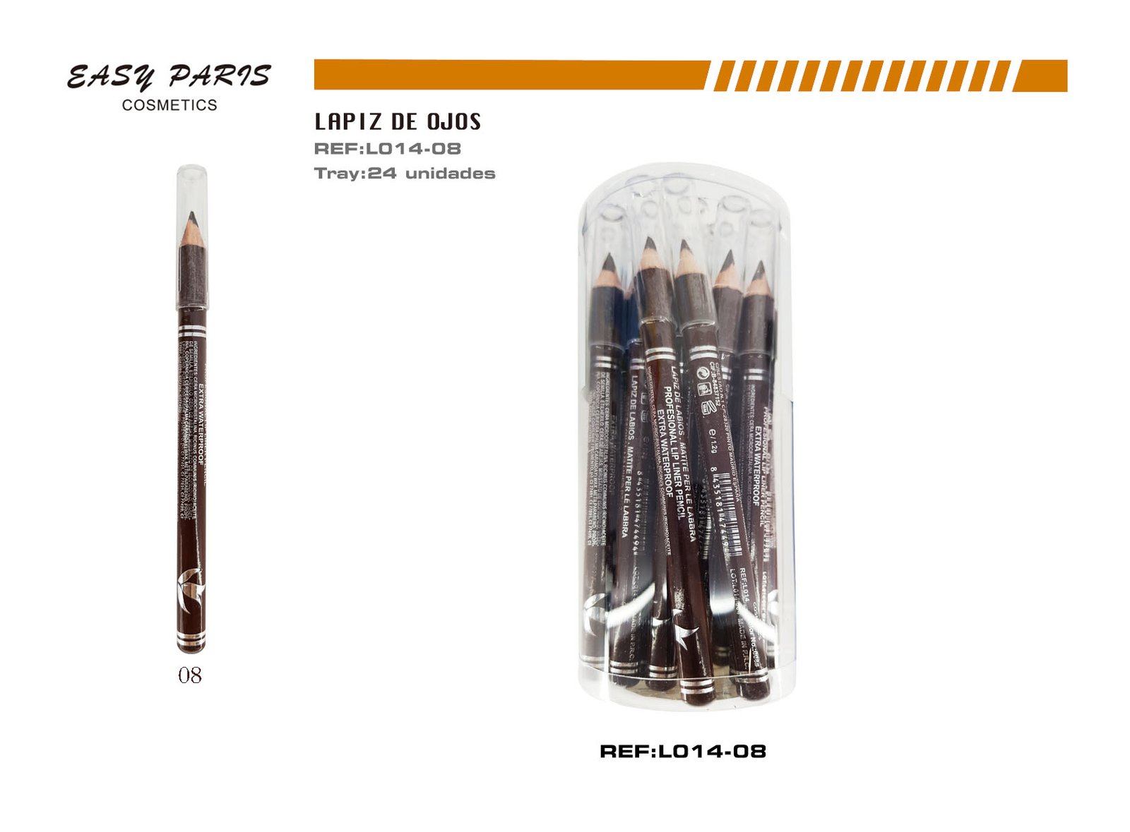 LAPIZ MADERA MARRON OSCURO