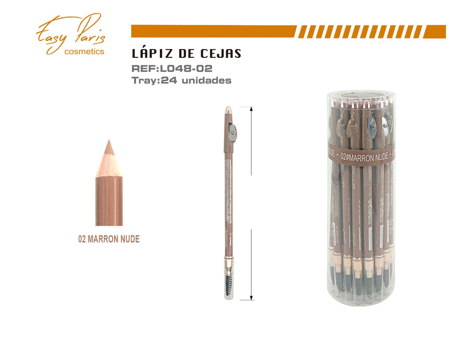 LAPIZ DE CEJAS MARRON NUDE