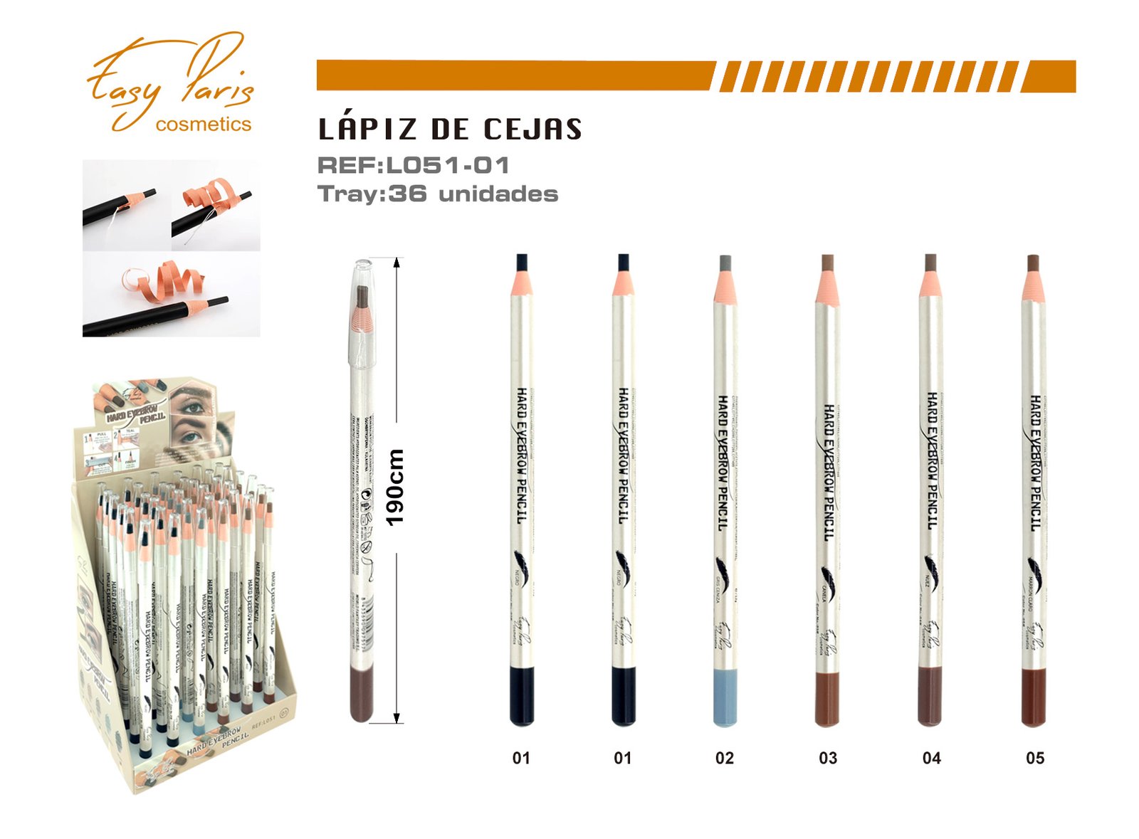 EXP.LAPIZ DE CEJAS AUTOSACAPUNTA