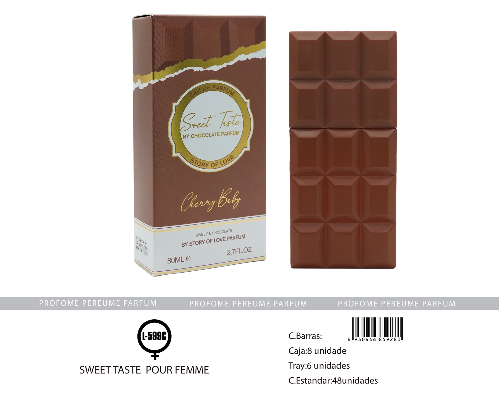SWEET TASTE CHOCOLAT EAU PARFUM